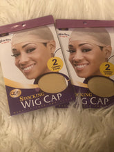 Load image into Gallery viewer, QFITT ~ STOCKING WIG CAP (2PACK)
