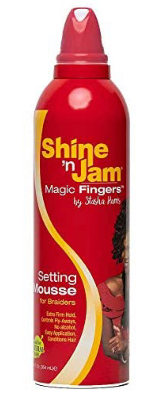 Shine 'n Jam Magic Fingers Setting Mousse